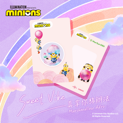 Minions Sweet Vibe Chip Tag - Marshmallow Afro