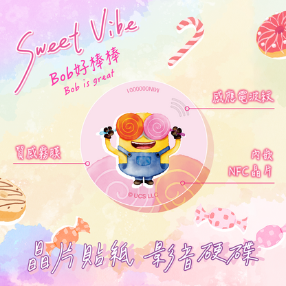 Minions Sweet Vibe Chip Tag - Bob Is Great