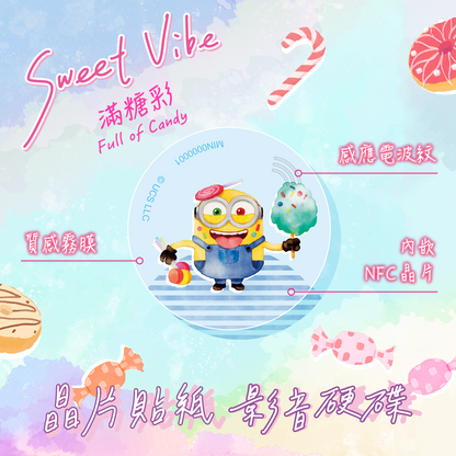 Minions Sweet Vibe Chip Tag - Full of Candy