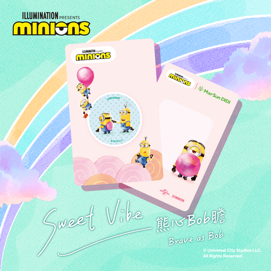 Minions Sweet Vibe Chip Tag - Candy on the Back