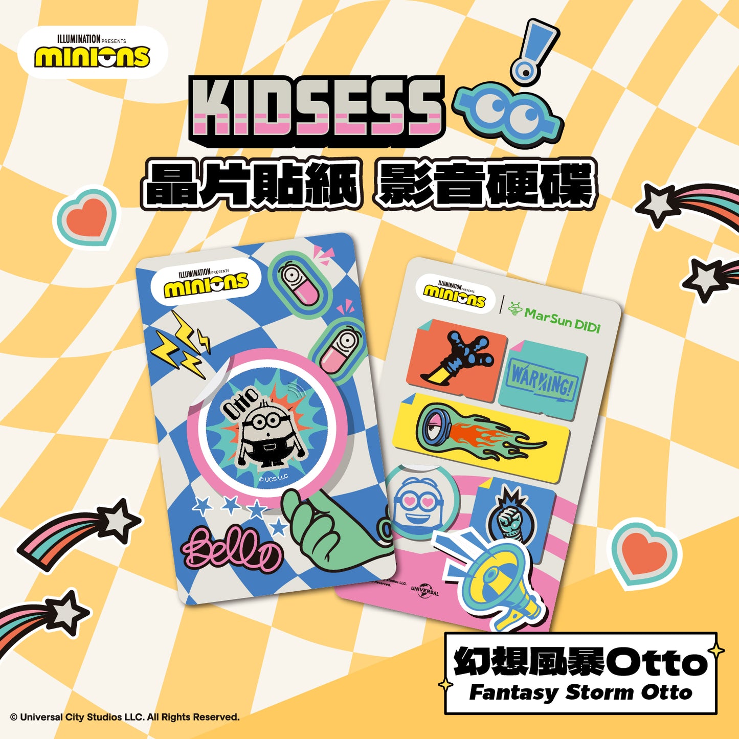 Minions Kidsess Chip Tag - Fantasy Storm Otto