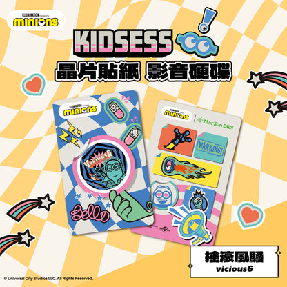 Minions Kidsess Chip Tag - Vicious6